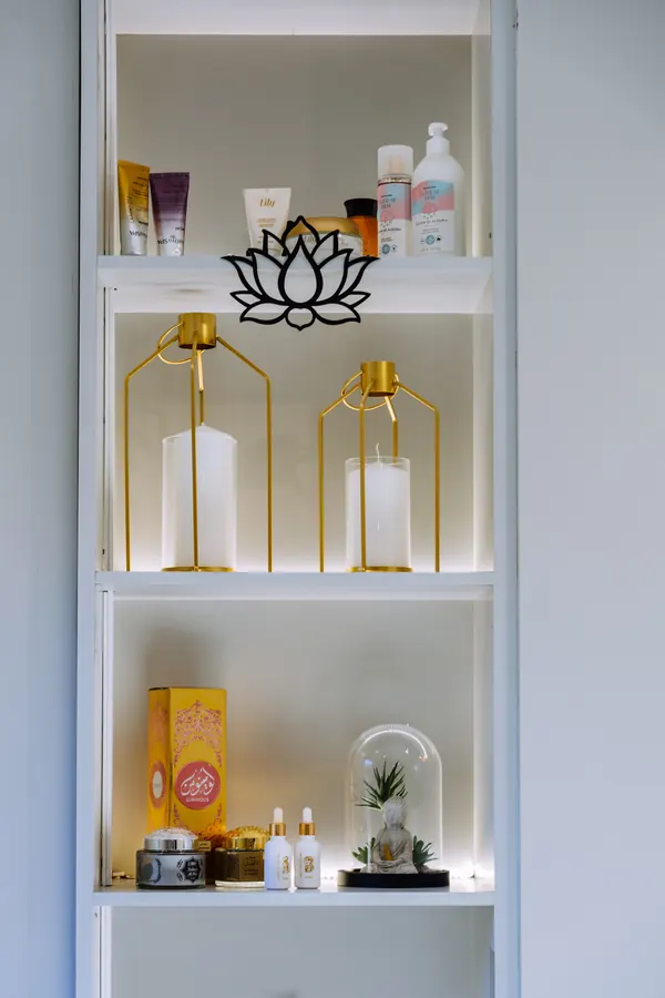 Produtos e ambiente da Essence Wellness, Vila Nova de Gaia