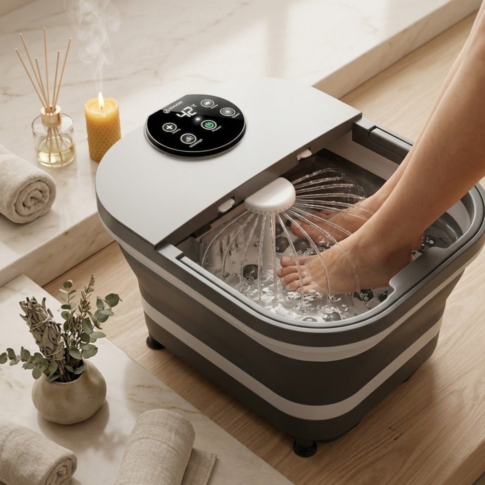 Ritual de hidromassagem de p&eacute;s Ess&ecirc;ncia de M&atilde;e — Essence Wellness, Vila Nova de Gaia