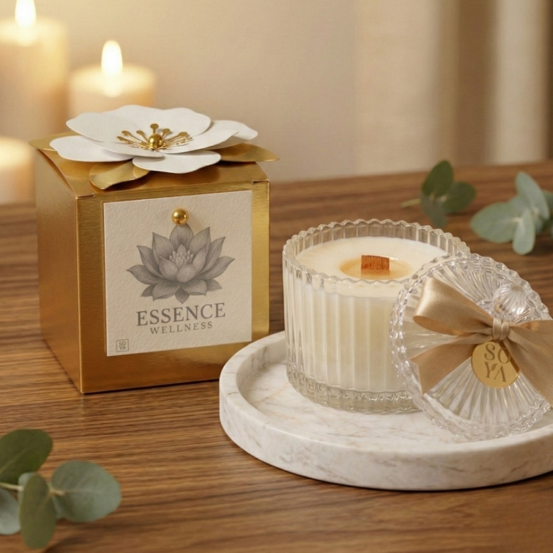 Vela de cristal Ritual M&atilde;e Divina